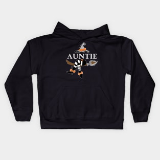 auntie witch halloween Kids Hoodie